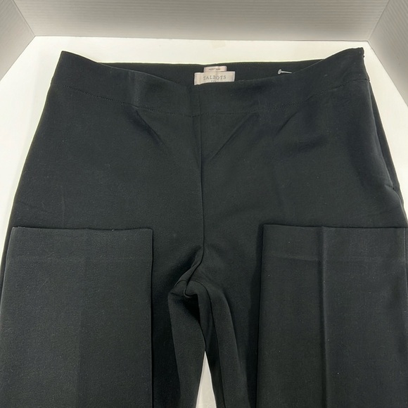 NWT Talbots Heritage Flat Front Hidden Side Zipper Black Pants Size 14 - Picture 1 of 7